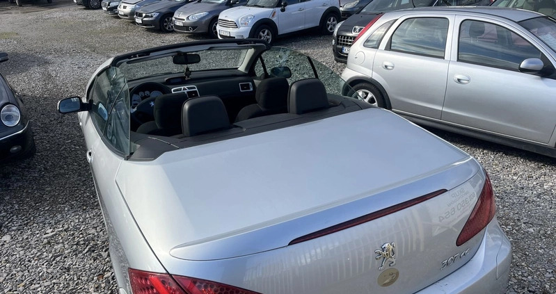 Peugeot 307 CC cena 9800 przebieg: 170000, rok produkcji 2004 z Mikołajki małe 742